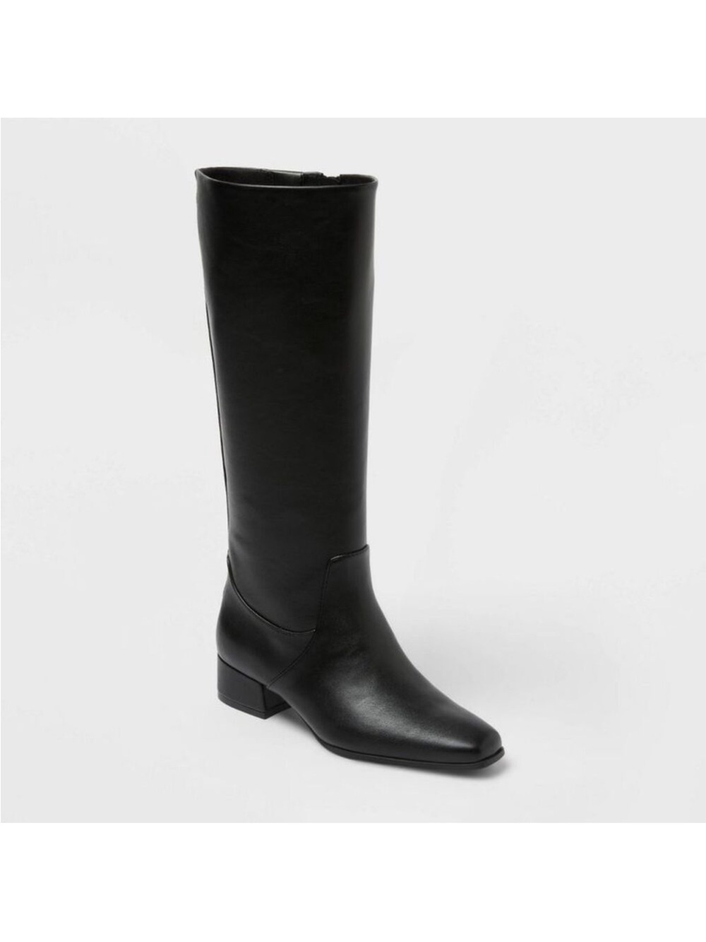 Universal Thread Women’s Black Leather Boots